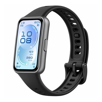 HUAWEI BAND 11 okoskarkötő (aktivitásmérő, pulzusmérő, hívásjelzés, vízálló, szilikon szíj) FEKETE