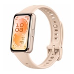 Huawei Band 11 okoskarkötő (alumínium keret, aktivitásmérő, pulzusmérő, hívásjelzés, vízálló, szilikon szíj) BÉZS