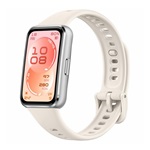 HUAWEI BAND 11 okoskarkötő (alumínium keret, aktivitásmérő, pulzusmérő, hívásjelzés, vízálló, szilikon szíj) FEHÉR