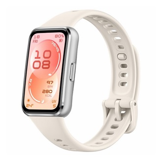 HUAWEI BAND 11 okoskarkötő (alumínium keret, aktivitásmérő, pulzusmérő, hívásjelzés, vízálló, szilikon szíj) FEHÉR