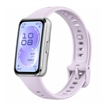 HUAWEI BAND 11 okoskarkötő (alumínium keret, aktivitásmérő, pulzusmérő, hívásjelzés, vízálló, szilikon szíj) LILA