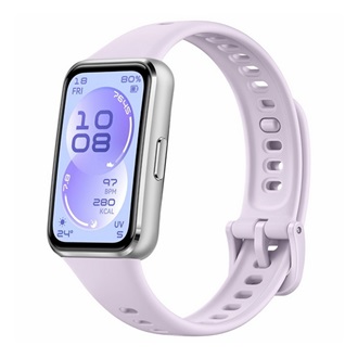HUAWEI BAND 11 okoskarkötő (alumínium keret, aktivitásmérő, pulzusmérő, hívásjelzés, vízálló, szilikon szíj) LILA