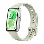 HUAWEI BAND 11 okoskarkötő (alumínium keret, aktivitásmérő, pulzusmérő, hívásjelzés, vízálló, szilikon szíj) VILÁGOSZÖLD