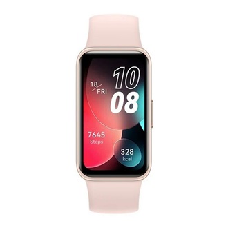HUAWEI Band 8 bluetooth okoskarkötő (aktivitásmérő, pulzusmérő, hívásjelzés, vízálló, 100 sport mód) RÓZSASZÍN