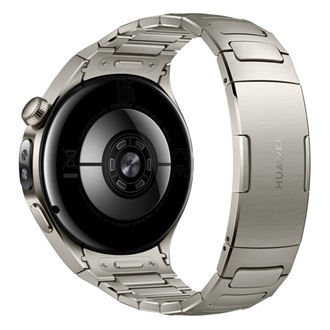 HUAWEI Watch 5 okosóra (46mm, titán óratok, eSIM, GPS, aktivitásmérő, pulzusmérő, vízálló, titán szíj) EZÜST