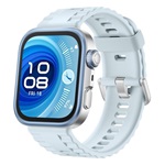 HUAWEI Watch Fit 4 Pro okosóra (szilikon szíj, állítható, aktivitásmérő, barométer, GPS, golf funkciók) KÉK