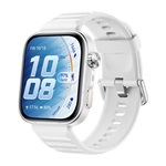 HUAWEI Watch Fit 5 Pro okosóra (szilikon szíj, állítható, aktivitásmérő, barométer, GPS, NFC) FEHÉR