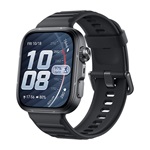 HUAWEI Watch Fit 5 Pro okosóra (szilikon szíj, állítható, aktivitásmérő, barométer, GPS, NFC) FEKETE
