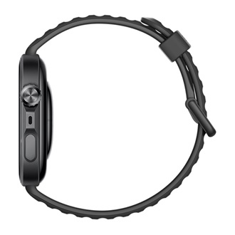 HUAWEI Watch Fit 5 Pro okosóra (szilikon szíj, állítható, aktivitásmérő, barométer, GPS, NFC) FEKETE