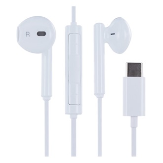 HUAWEI fülhallgató SZTEREO (Type-C, mikrofon, felvevő gomb, hangerőszabályzó) FEHÉR (Gigapack csomagolás)