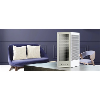 HYTE Revolt 3 táp nélküli Mini-ITX számítógépház fehér