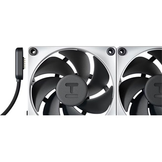 HYTE THICC FP12 (3 pack with NP50) rendszerhűtő ventilátor fekete-fehér