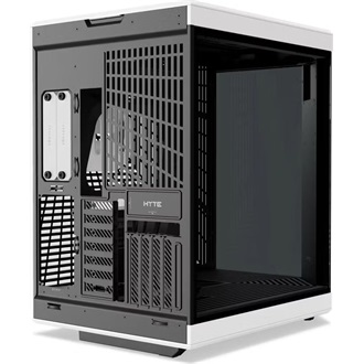 HYTE Y70 Touch Infinite táp nélküli ablakos Mid Tower számítógépház fehér-fekete