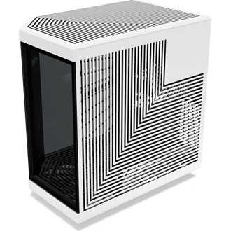 HYTE Y70 Touch Infinite táp nélküli ablakos Mid Tower számítógépház fehér-fekete