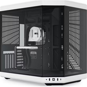 HYTE Y70 táp nélküli ablakos Mid Tower számítógépház fehér-fekete