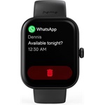 Hama 00178614 "Smartwatch 5000" fekete szögletes okosóra