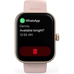 Hama 00178615 "Smartwatch 5000" rózsaarany szögletes okosóra