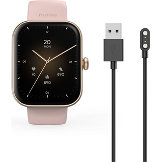 Hama 00178615 "Smartwatch 5000" rózsaarany szögletes okosóra