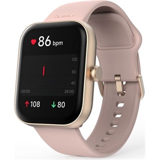 Hama 00178615 "Smartwatch 5000" rózsaarany szögletes okosóra