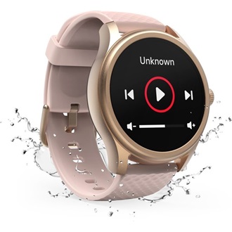 Hama 00178616 "Smartwatch 5010" rózsaarany kerek okosóra