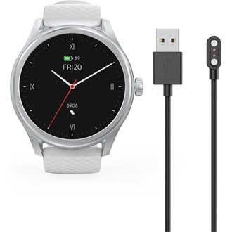 Hama 00178617 "Smartwatch 5010" ezüst kerek okosóra