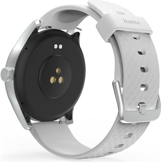 Hama 00178617 "Smartwatch 5010" ezüst kerek okosóra