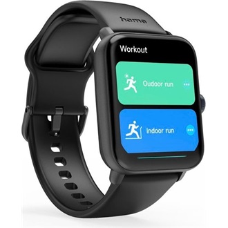 Hama 00178619 "Smartwatch 6010" fekete okosóra