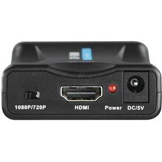 Hama Scart -> HDMI 1.3 F/F adapter fekete
