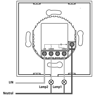 Hama 176551 smart home kapcsoló fehér