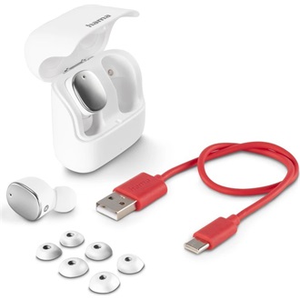 Hama 184109 SPIRIT PURE True Wireless Bluetooth fehér fülhallgató