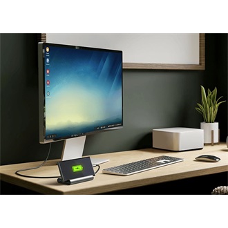 Hama 200143 7-in-1 7-port 100W USB-C dokkoló szürke