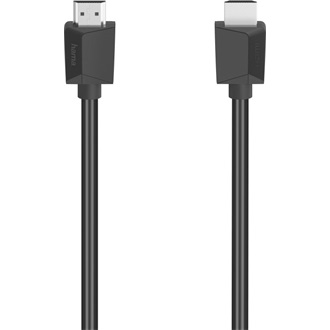 Hama HDMI 2.0 Ethernet -> HDMI 2.0 Ethernet M/M video kábel 3m fekete