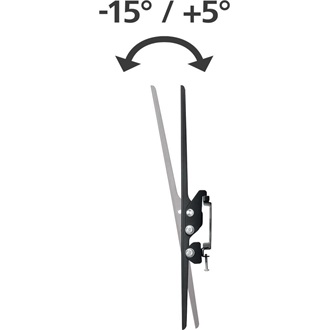 Hama FITV 32"-75" fali tartó fekete