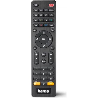 Hama "FITV" 4IN1 univerzális távvezérlő fekete