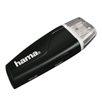 Hama 54115 USB2.0 SD, microSD, MMC kártyaolvasó fekete