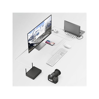 Hama 9-in-1 V2 10-port USB-C dokkoló szürke