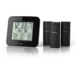 Hama EWS-TRIO 3 időjárás állomás fekete