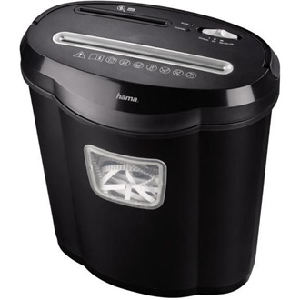 Hama Home X12CD keresztvágó iratmegsemmisítő fekete