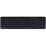 Hama KC-500 Retro USB magyar billentyűzet fekete (írógép design)