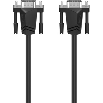 Hama VGA -> VGA M/M video kábel 1.5m fekete