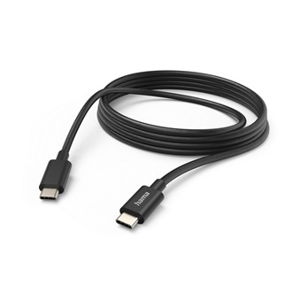 Hama USB-C -> USB-C M/M adatkábel 3m fekete