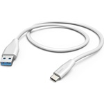 Hama USB-C -> USB-A 2.0 M/M adatkábel 1.5m fehér