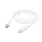 Hama USB-C -> Lightning M/M adatkábel 1m fehér