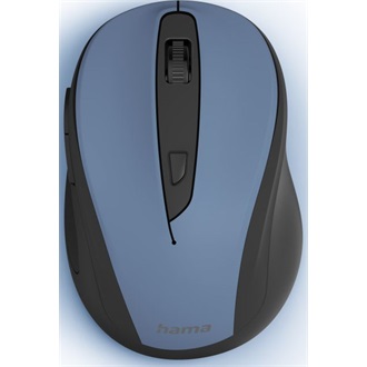 Hama MW-400 V2 optikai vezeték nélküli egér kék-fekete