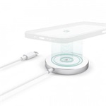 Hama MagCharge iPhone 15W telefon vezeték nélküli töltő adapter fehér