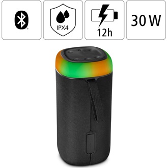 Hama Shine 2.0 RGB 2000mAh IPX4 1.0 hangszóró fekete