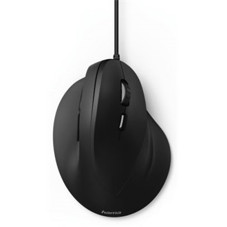 Hama Vertical Ergonomic EMC-500 optikai USB vertikális egér fekete
