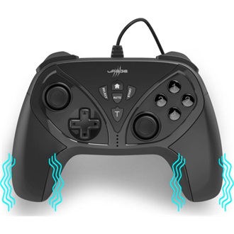 Hama uRage Vendetta 210 USB-A gamepad játékvezérlő fekete