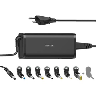 Hama univerzális 90W notebook hálózati töltő adapter (8-tip)