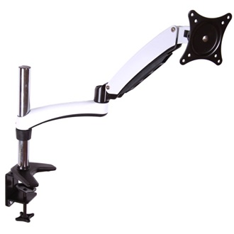 Harmantrade LRA15 rugós karos 13"-27" monitor tartó asztalra fekete-fehér